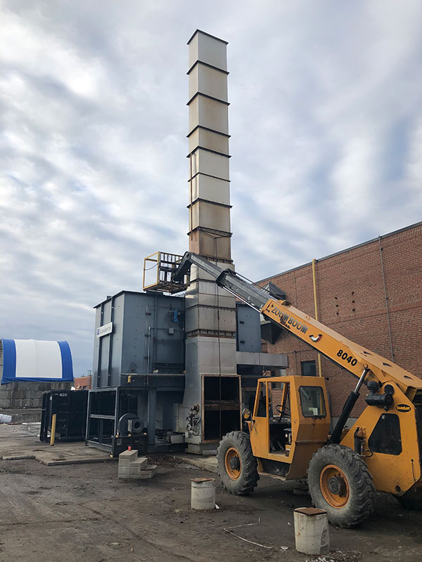 Photo of Industrial Equipment Dismantling in Elmvale, Ontario